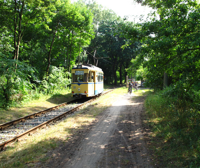 Straenbahn nach Ruedersdorf