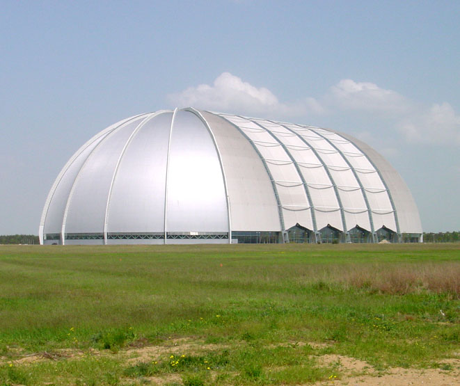 CargoLifter Luftschiffhalle, jetzt Tropical Islands