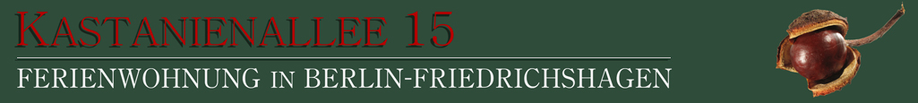 Ferienwohnung Berlin Kastanienallee 15